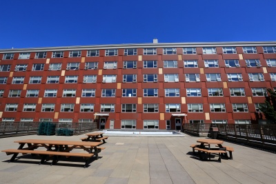 Bellarmine Hall and 2nd Floor Patio