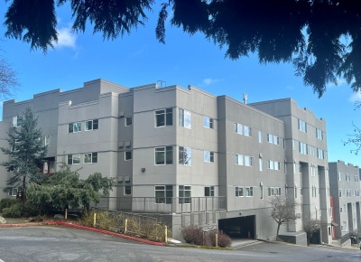View of apartment building