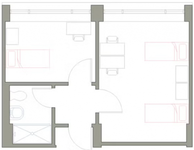 PSR 3-Person Suite