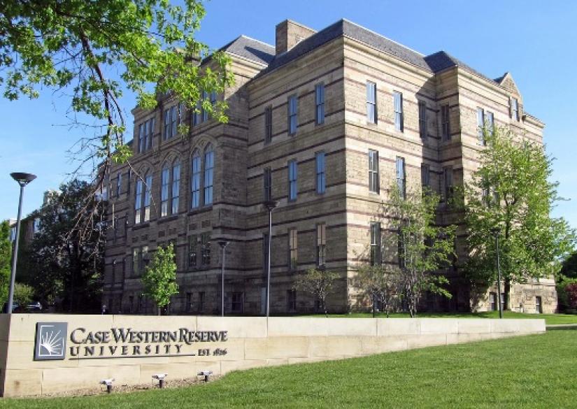 Case Western Reserve University building on campus