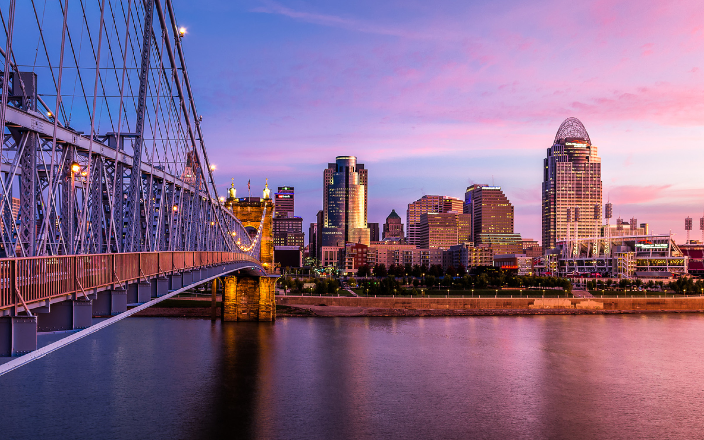 Cincinnati Ohio cityscape