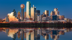 City of Dallas at Night
