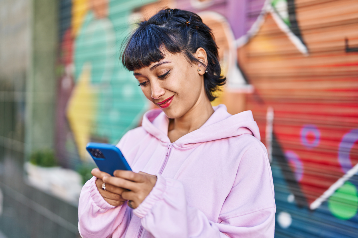 Woman on Phone 