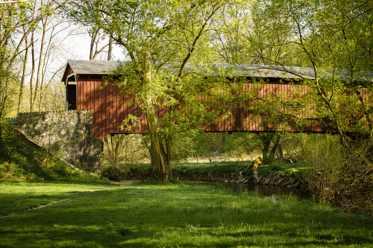 Covered Bridge in Lancaster, PA