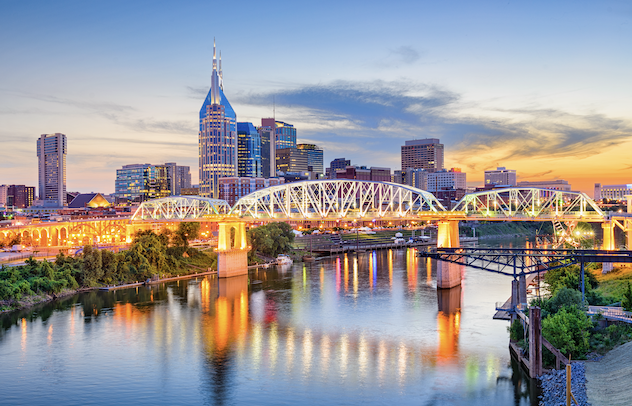 Nashville City Skyline