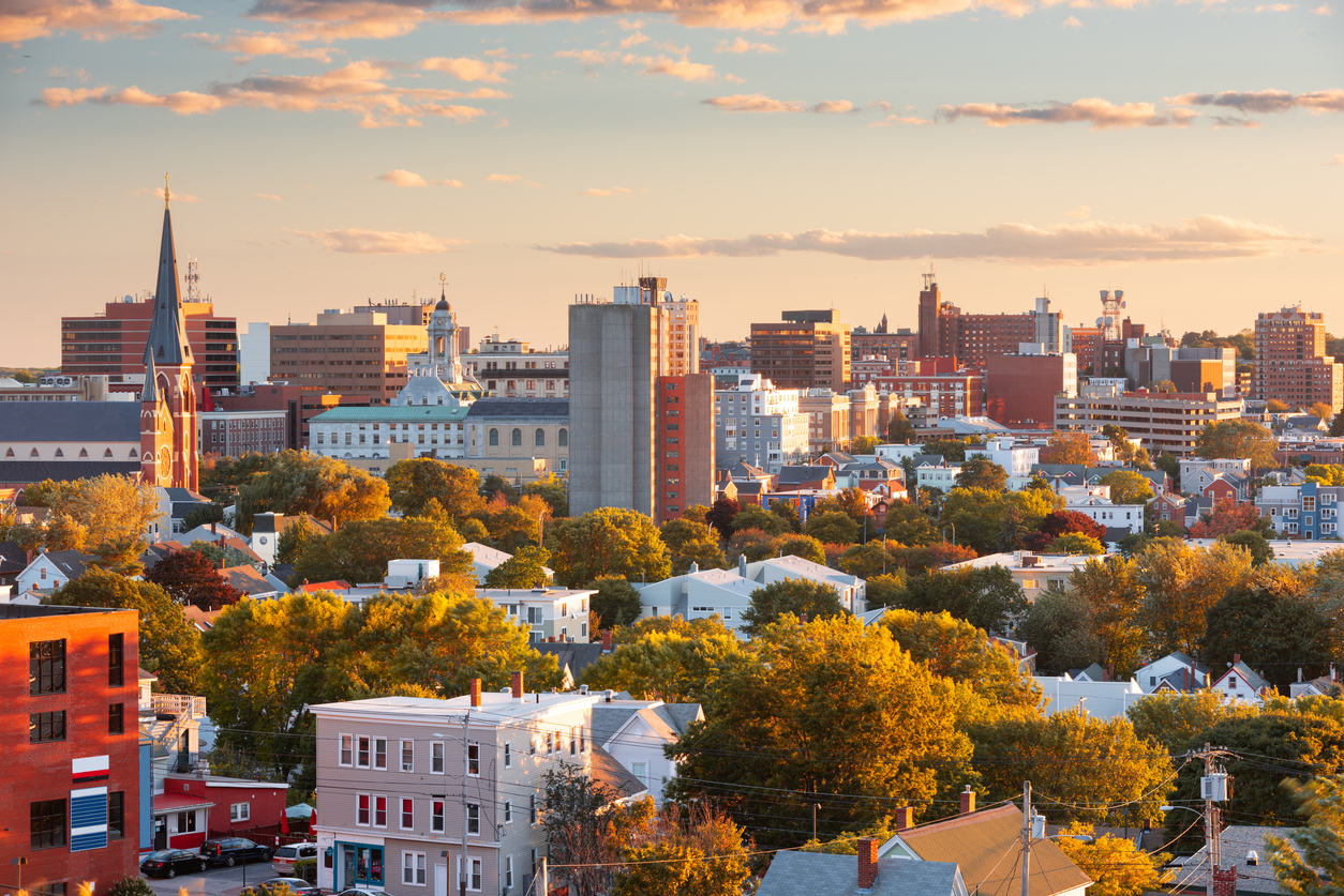 Portland, Maine Aerial Image