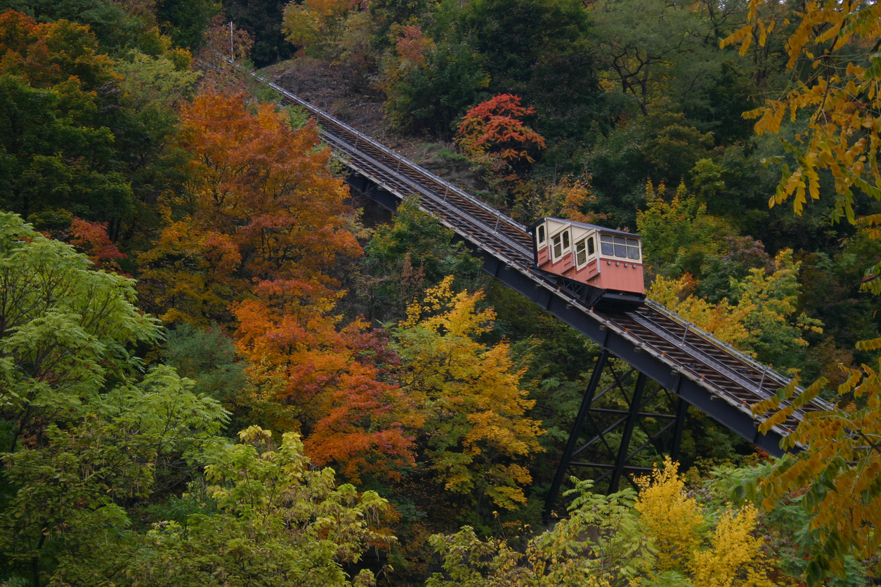 Monongahela Incline In Autumn, Pittsburgh, PA
