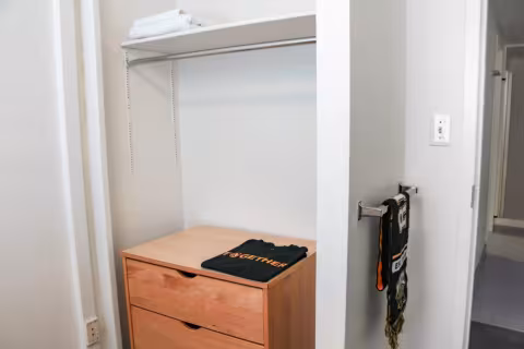 Bedroom Closet  - Hillside Apartments