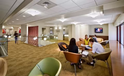 10 West offers several spaces for you to work, relax, and socialize