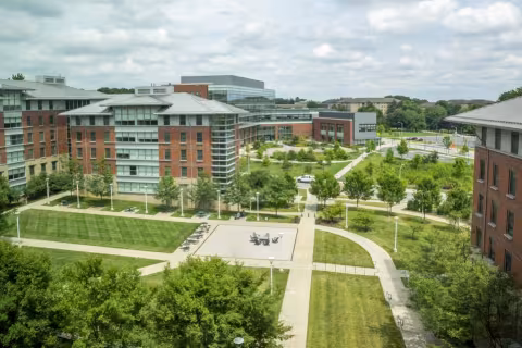 Rogers Hall Outside area