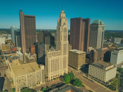 an image of downtown Columbus, Ohio