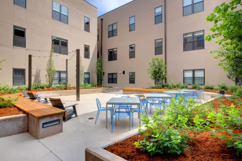 Photo of Jackson Hall Courtyard