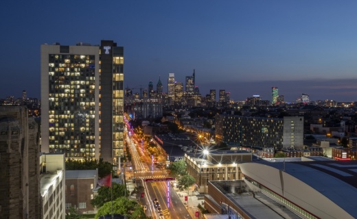 Temple University Skyline