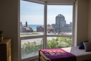 Fordham hall lake shore campus loyola university chicago views intern housing