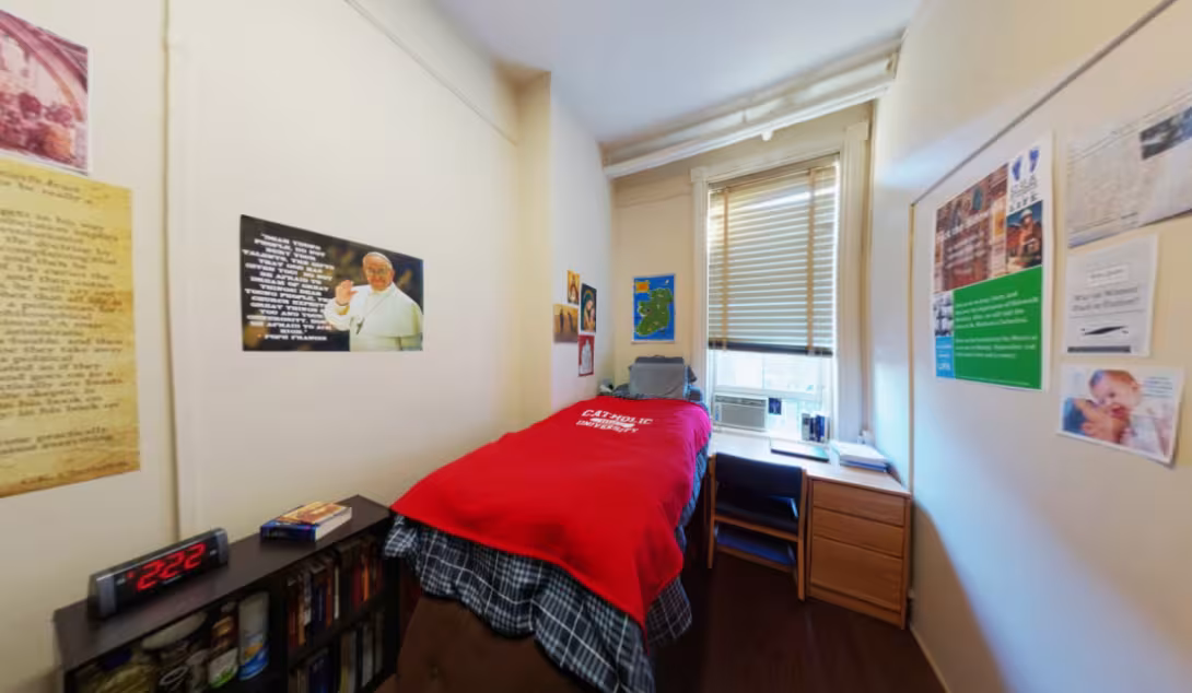 The residential area of Caldwell Hall was renovated in 2014 and 2015, and is the oldest building on campus.